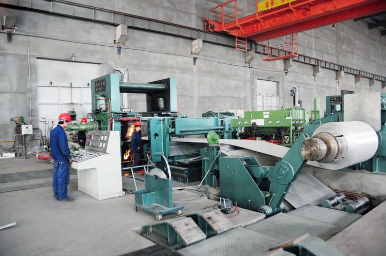 Factory-casting and rolling mill